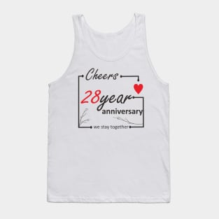 28 Year anniversary Tank Top